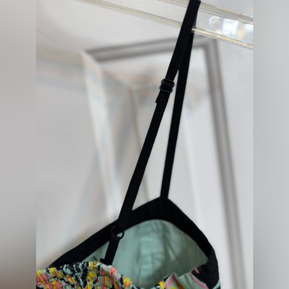 American Rag dress in mint/ black, thin straps - Picture 15 of 16